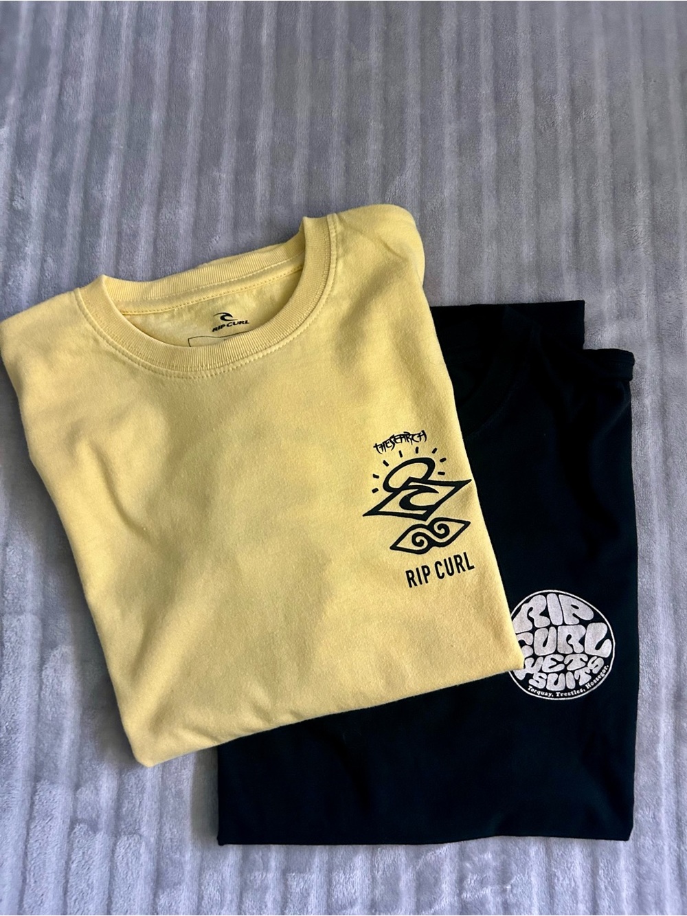 Rip Curl Boys Size 12 Graphic Tee Set